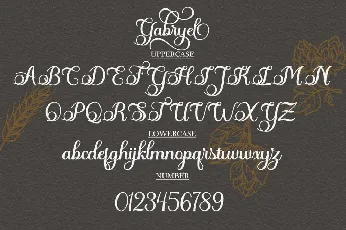 Gabryel font