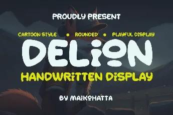 Delion font