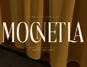 Mocnetla font