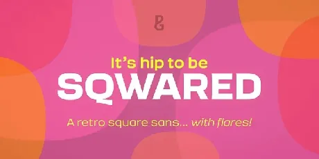 Sqwared Family font