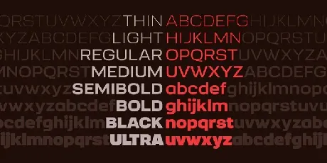 Sqwared Family font