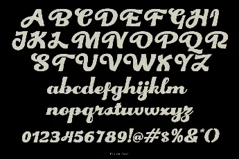 Easlon DEMO font