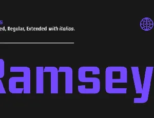 Ramsey font