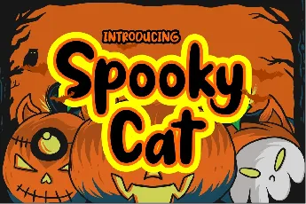 Spooky Cat font