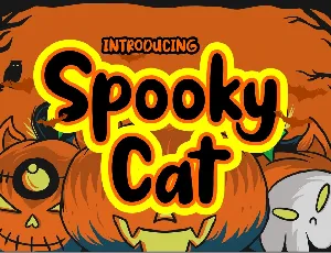 Spooky Cat font