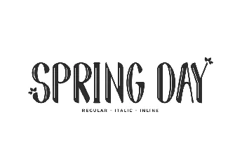 Spring Day Demo font