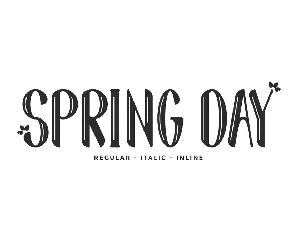 Spring Day Demo font