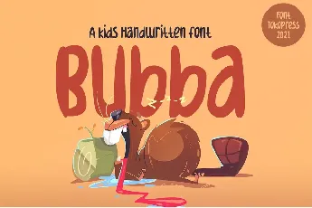 Bubba font