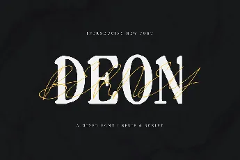 Deon Berney font