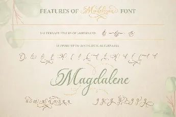 Madelican font