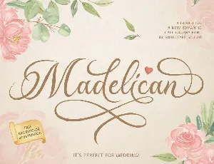 Madelican font