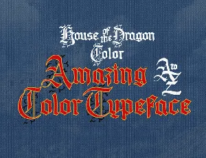 House Dragon font