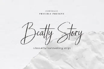 Beatty Story font