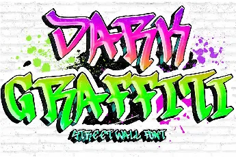 Dark Graffiti font