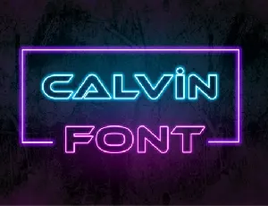 Calvin font