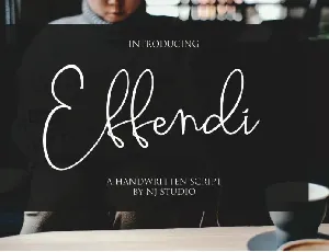 Effendi font