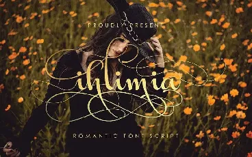 Ihlimia Romantic Script Free Download font