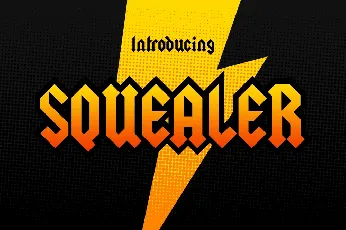 Squealer font