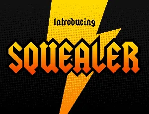 Squealer font