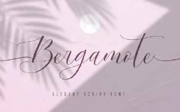 Bergamote font