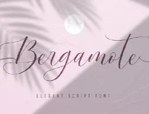 Bergamote font