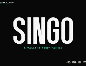 Singo font