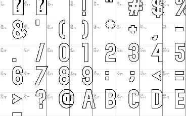 Harthen font