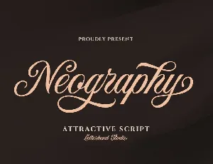 Neography font