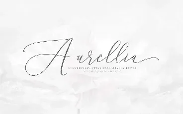 Aurellia Script Free Download font