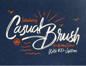 Casual Brush font