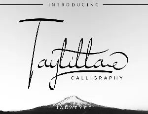 Taylilla font