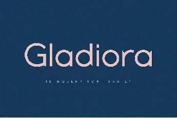 Gladiora font