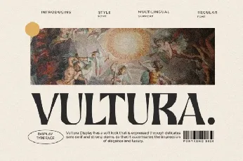 Vultura font