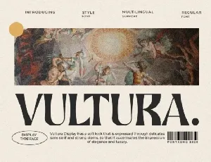 Vultura font