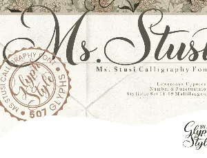 Ms Stusi font