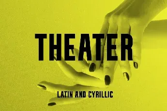 Theater Bold Sans Serif font