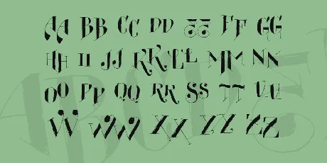 Vtks Amplexus font