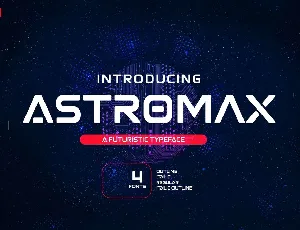 Astromax font