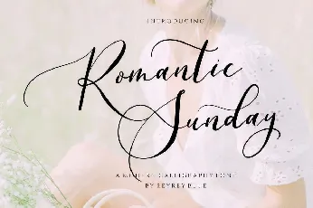 Romantic Sunday font