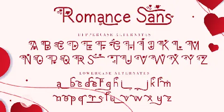 Romance Sans font