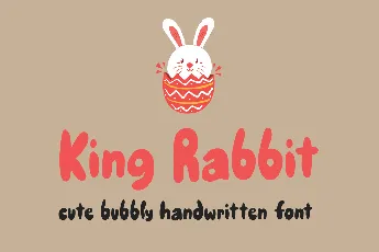 King Rabbit font