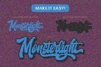 Monsterlight font