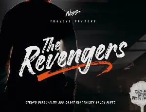 The Revengers font