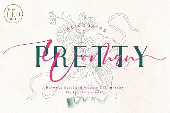 Pretty Woman Duo font