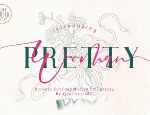 Pretty Woman Duo font