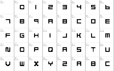 QUBO Regular font