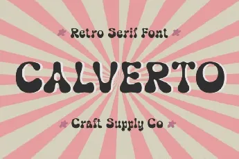 Calverto font