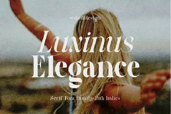 Luxinus Elegance font