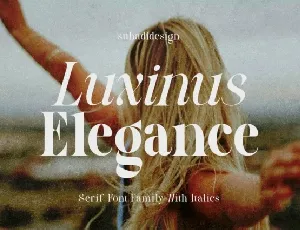 Luxinus Elegance font