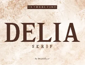 DELIA font